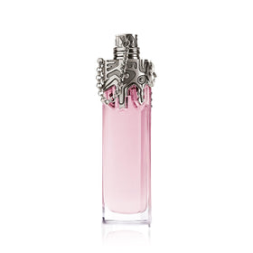 Mugler Womanity EDP bottle front view showing earthy-woody presence for daily wear
