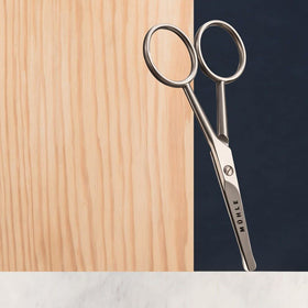 MÜHLE rounded-tip safety design aids careful trimming around sensitive areas