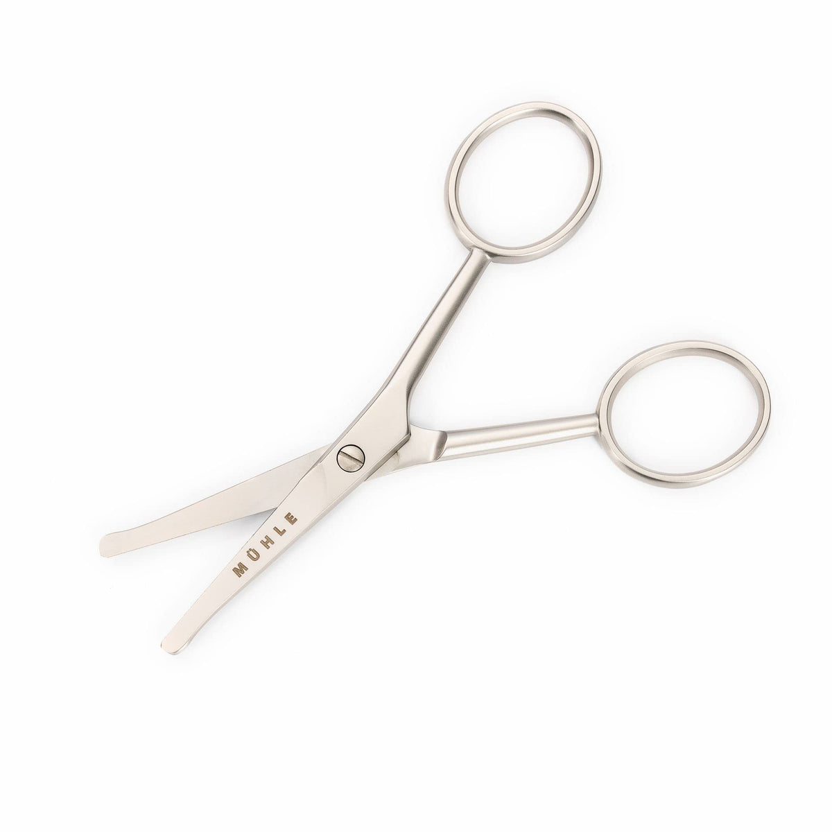 MÜHLE scissors with matte stainless steel finish for durability