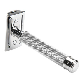 MÜHLE Traditional R89 metal finishes including chrome, rose-gold, tortoiseshell, black chrome.