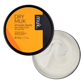 Close-up of texture detail from MUK paste for flexible styling