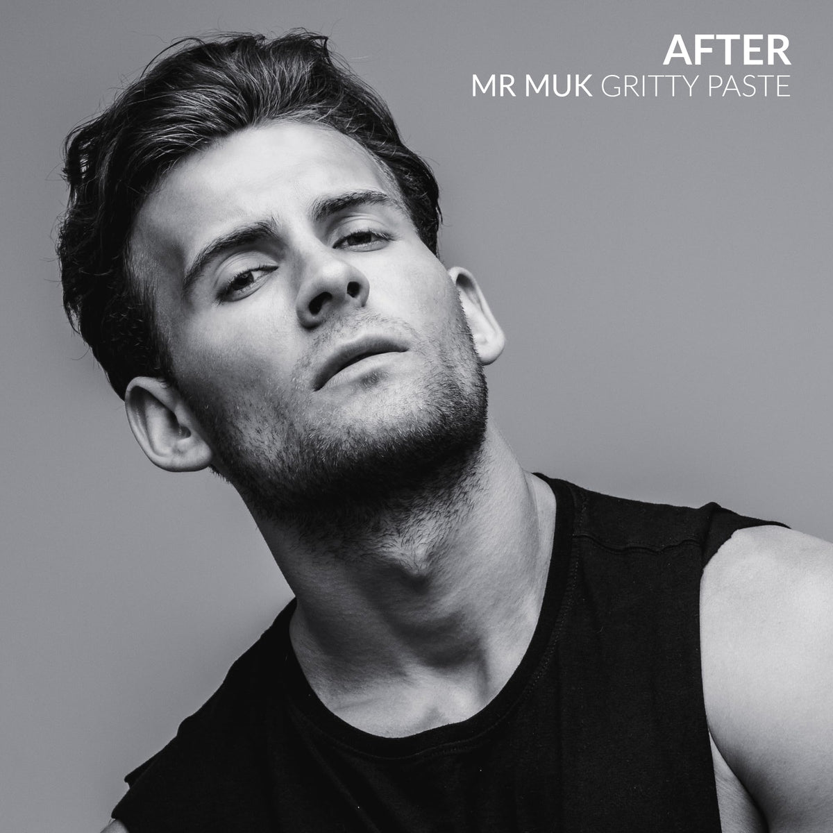 Mr MUK paste texture and grit in action for defined, rugged styles.