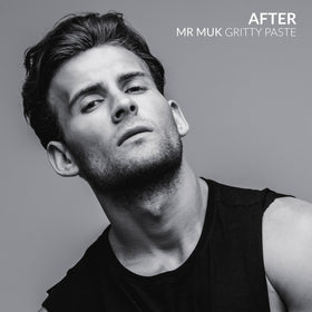 Mr MUK paste texture and grit in action for defined, rugged styles.