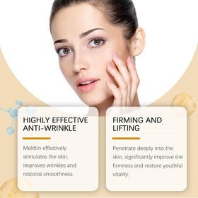 MULPG BotoxBee Venom Cream texture close-up showing creamy hydration