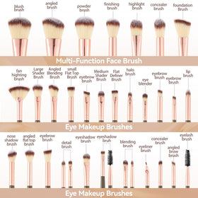 MULTIONS foundation brush with ultra-soft bristles for smooth, even coverage.