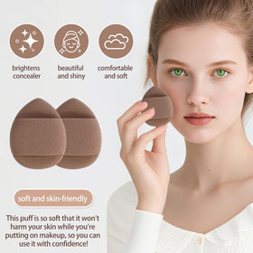 MULTIONS makeup sponge supports easy, natural foundation blending.