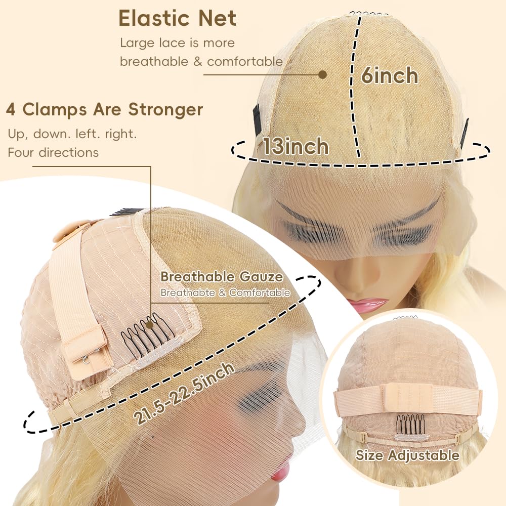 Mululi pre-plucked lace front wig creates a seamless hairline for quick, confident styling.
