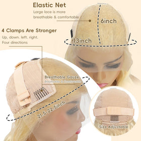 Mululi pre-plucked lace front wig creates a seamless hairline for quick, confident styling.