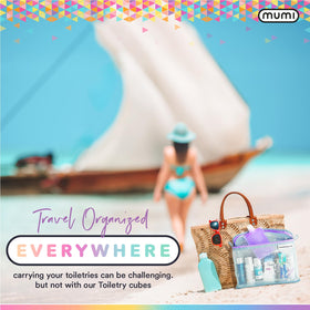 MUMI travel-ready set keeps you organized and prepared.