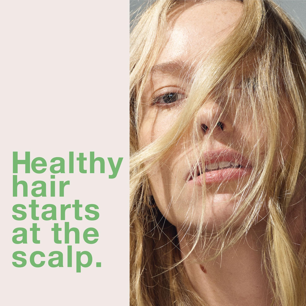 Mumms Scalp Serum green container signals vegan paraben-free formula