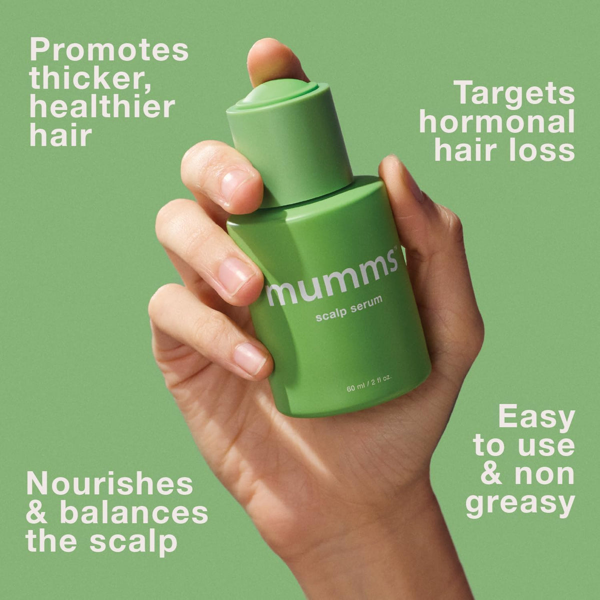 mumms Scalp Serum rosemary ingredient highlight for refreshing scalp care