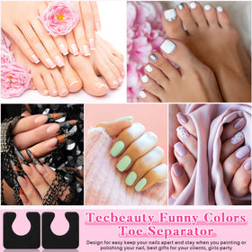 Mumufy foam toe dividers offer comfortable fit during pedicure sessions