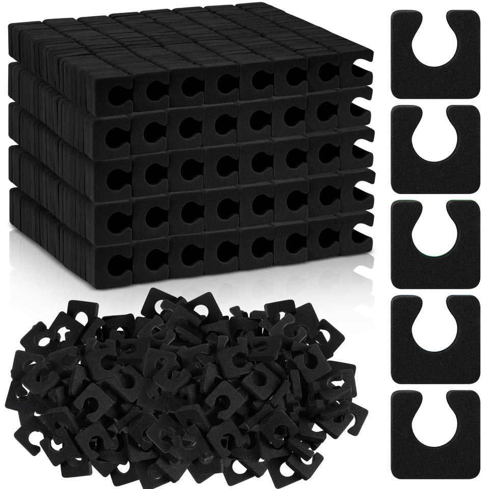 Mumufy bulk black toe separators for quick home or salon polish application