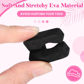 Mumufy toe separators for salon setup supporting efficient polish applications