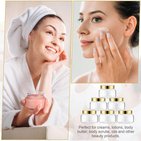 Mumufy travel-friendly jars are ideal for creams and lotions.