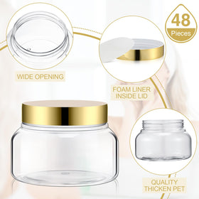 Mumufy wide-mouth refillable jar simplifies filling and cleaning.