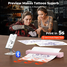 MUNBYN ITP05 inkless thermal printhead delivers crisp lines without ink