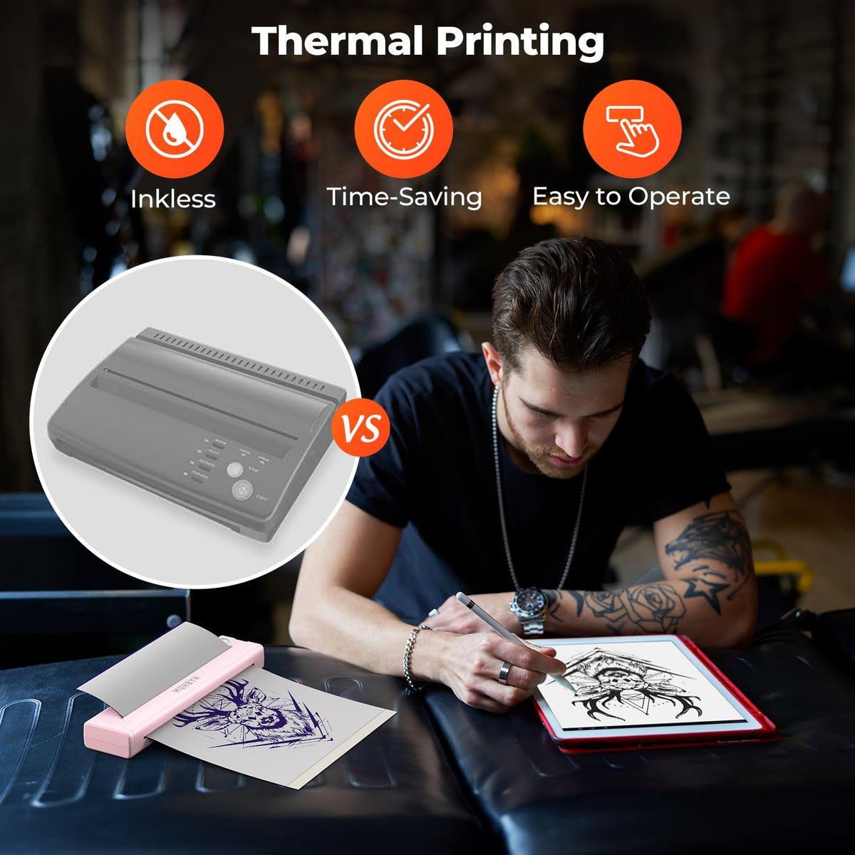 MUNBYN ITP05 print preview with batch printing simplifies workflows