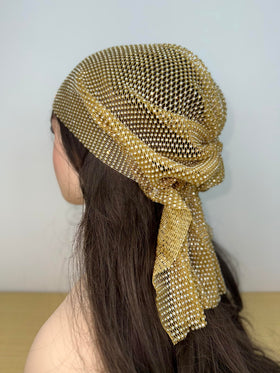 Munyee Hua bling headpiece catches light from every angle