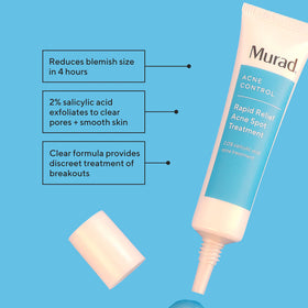 Murad Acne Trial Kit texture-closeup reveals lightweight gel-like formula