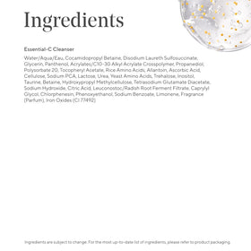 Murad Essential-C Cleanser refreshing lather provides a clean start to your routine