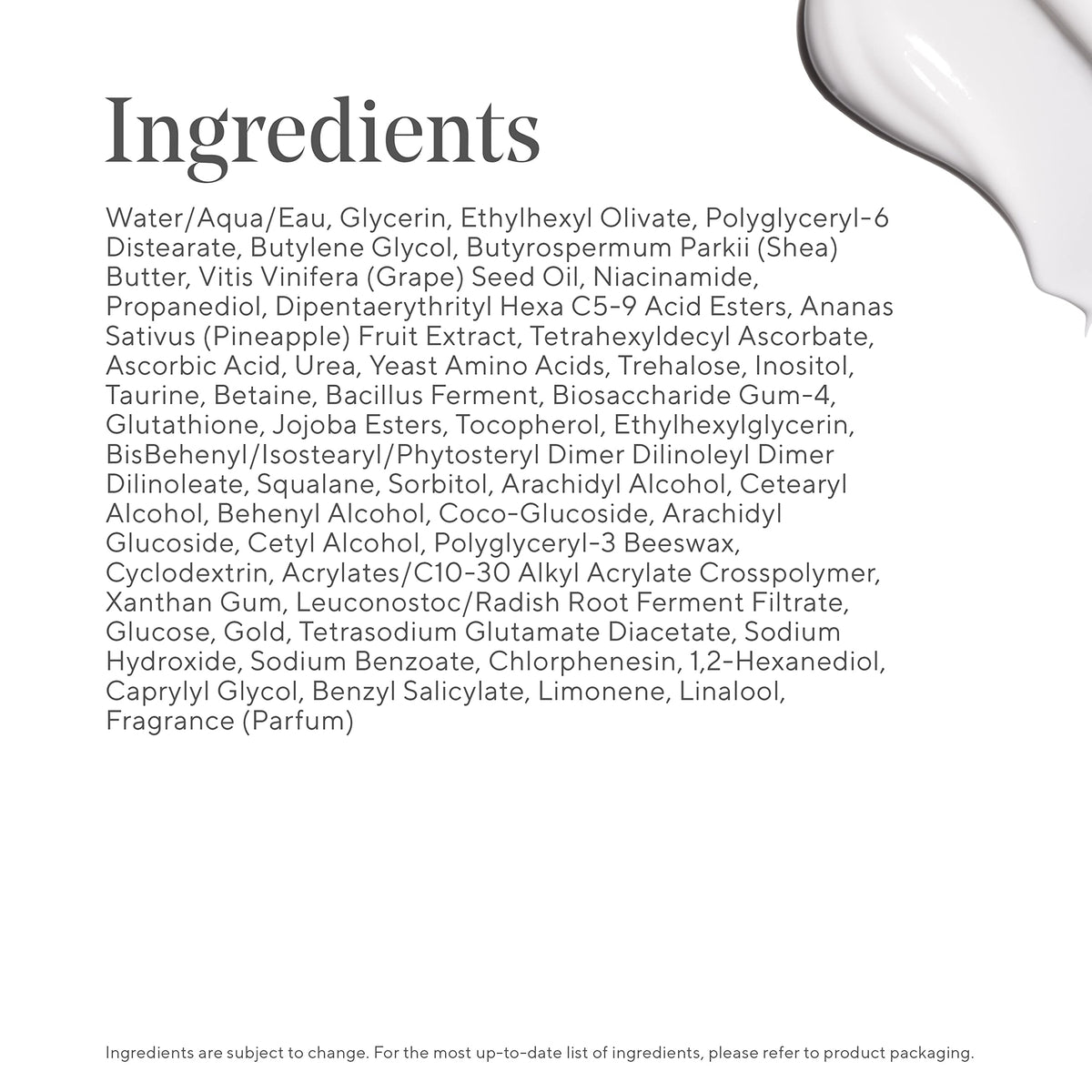 Murad Essential-C Firming Radiance Day Cream on the hand ready for daily application.