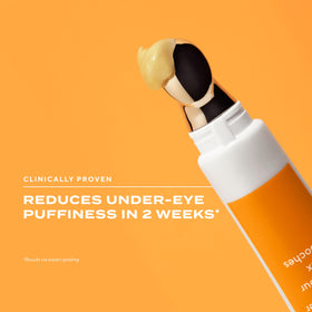 Murad eye depuffer cooling applicator close-up to reduce puffiness.