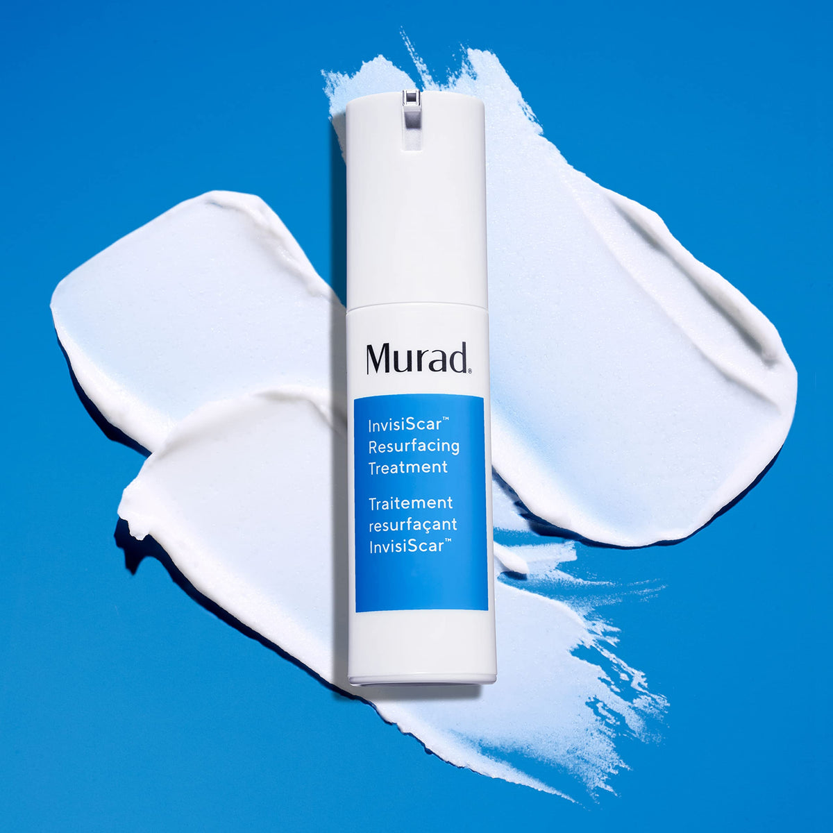 Murad InvisiScar texture close-up highlights creamy formula and seamless absorption