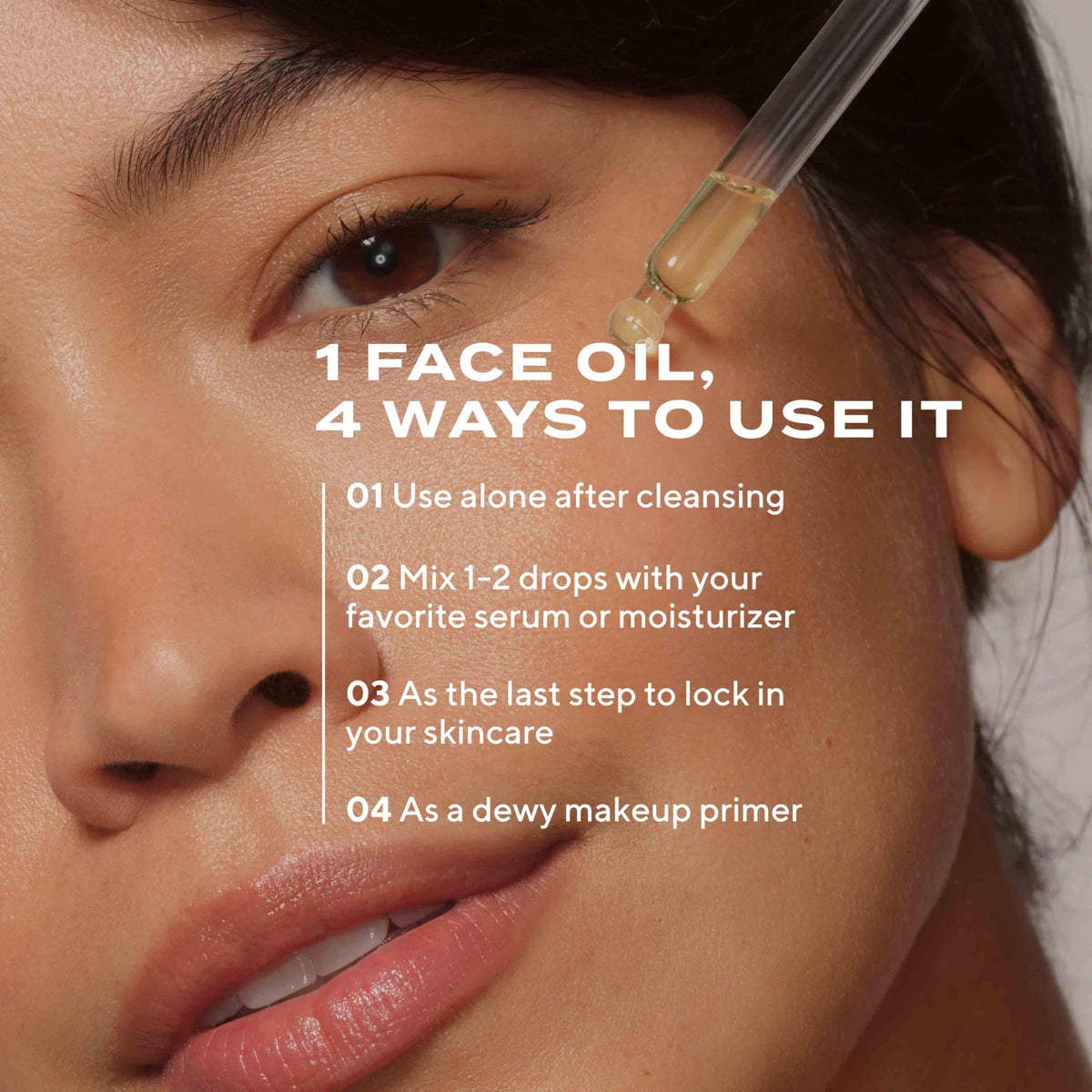 Murad Lightweight formula graphic communicates fast absorption and non-greasy finish.