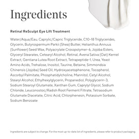 Murad Retinal ReSculpt Eye Lift night routine shot beside moisturizer