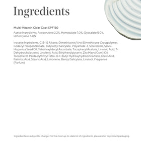 Murad SPF 50 sunscreen on the face showing a non-greasy finish