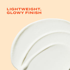 Murad Superactive Brightening Moisturizer SPF 50 travel texture closeup highlights glide and light finish.