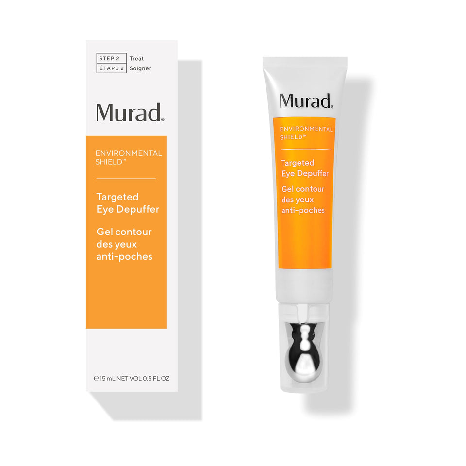 Murad Targeted Eye Depuffer bottle front for refreshed under-eye appearance.