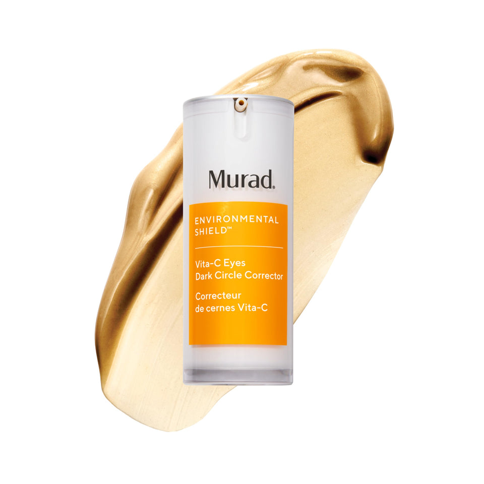 Murad Vita-C Eyes bottle pour enables precise brightening application.