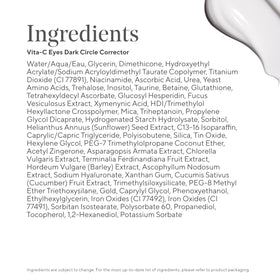 Murad Vita-C Eyes under-eye application demonstrates gentle, precise use.