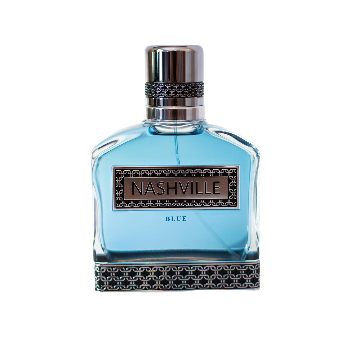 Murcielago Fragrances Nashville Blue bottle close-up for all-day presence
