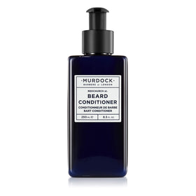 Murdock London beard conditioner bottle shows a clean formula for softer beard
