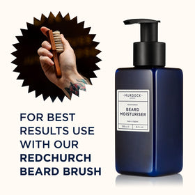 Murdock London daily-use routine image demonstrates simple beard care.