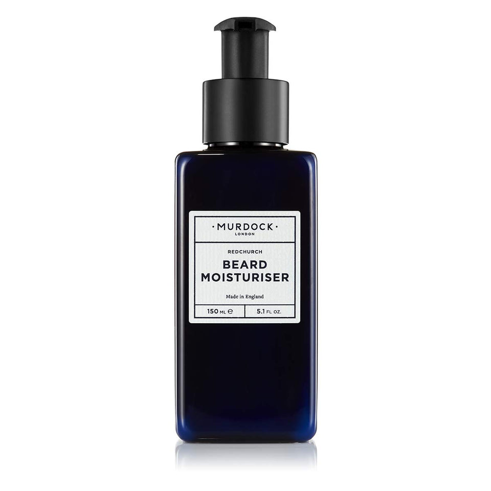 Murdock London beard moisturizer bottle pump for easy daily application and hydration.