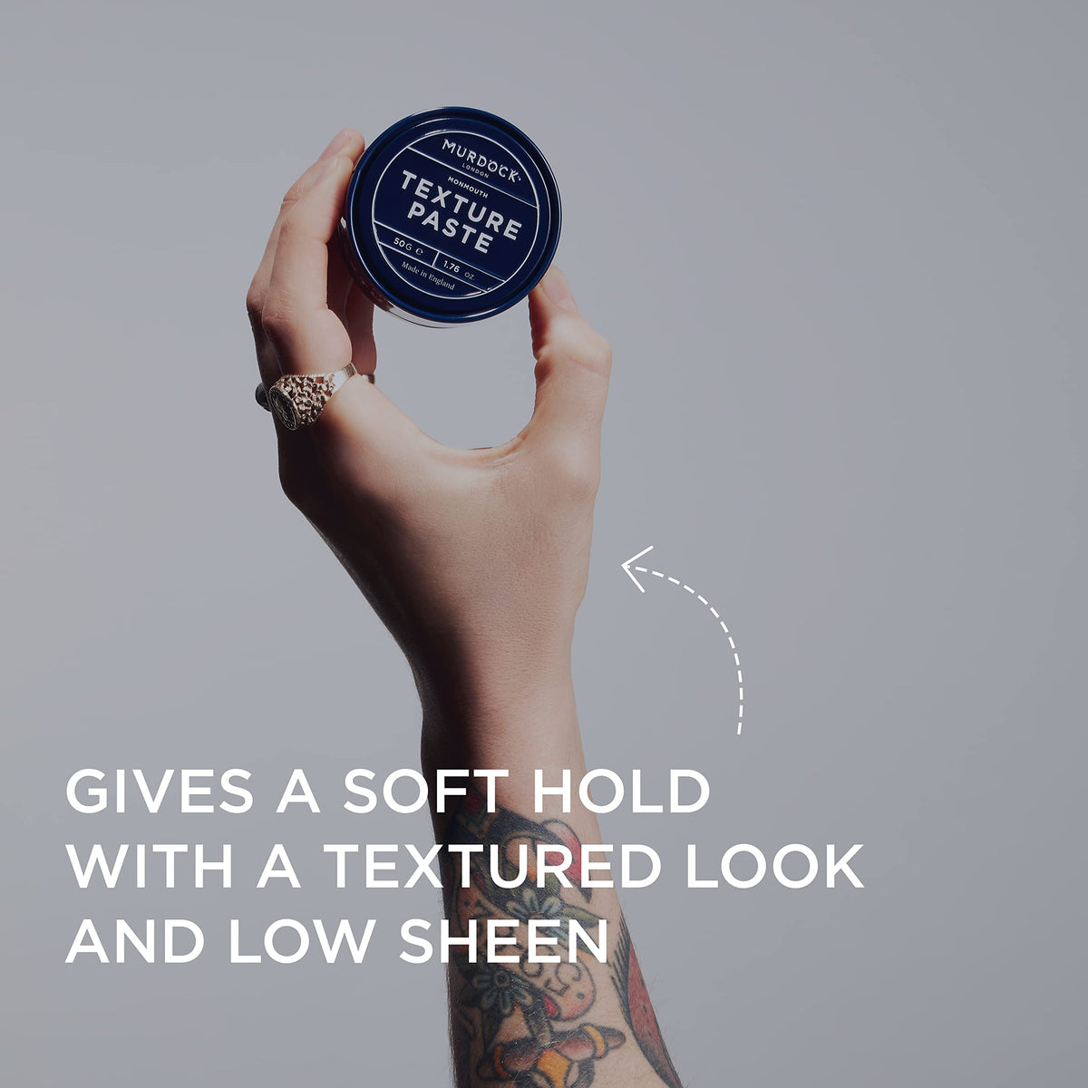 Murdock London Texture Paste lightweight-form for effortless sculpting without greasiness