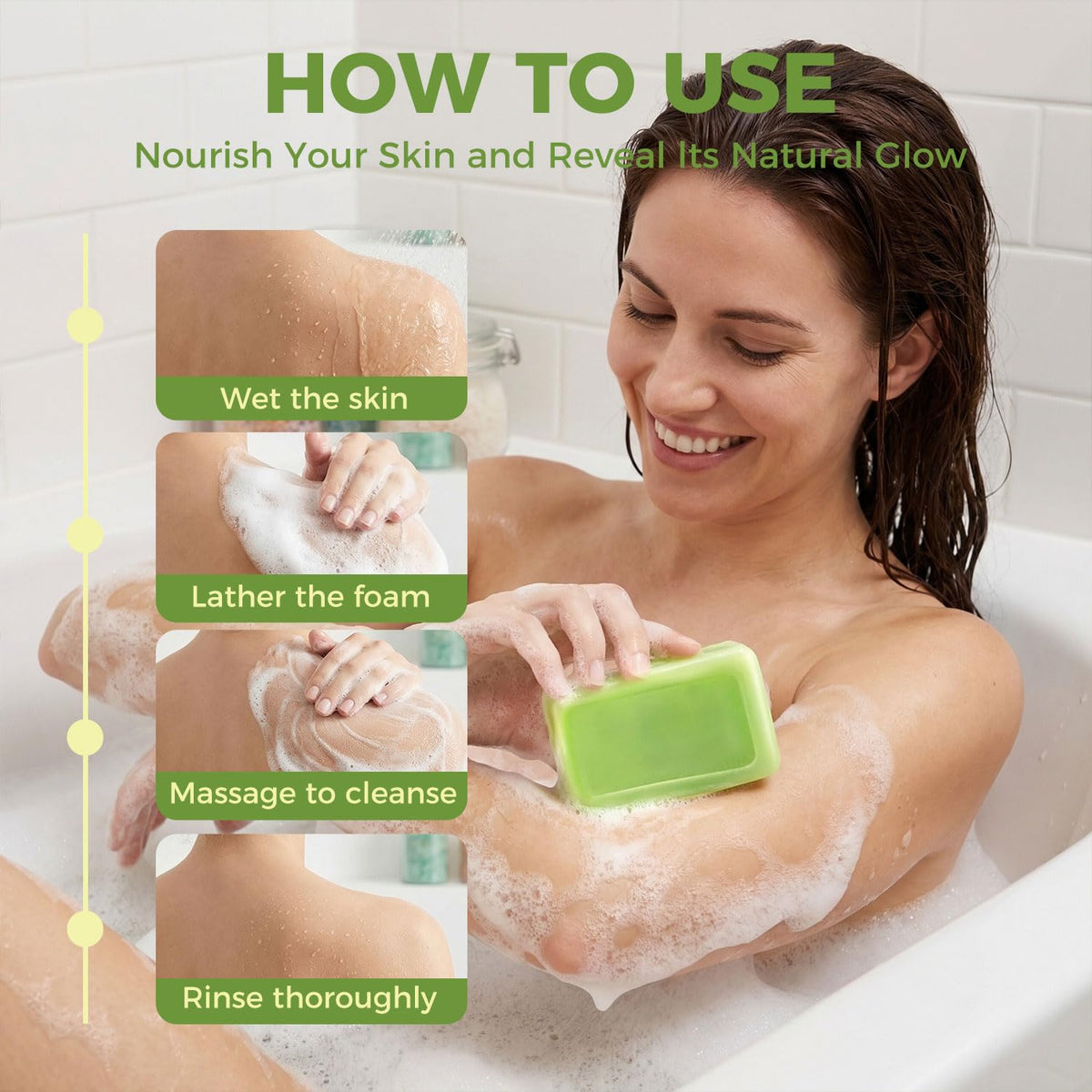 MUREND Tea Tree Soap packaging presentation with branding