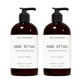 Muse Apothecary Hand Ritual lavender bottle for daily cleansing