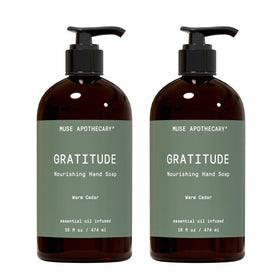 Muse Apothecary Hand Ritual bottle pour for daily cleansing with aromatic therapy