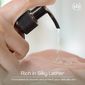 Muse Apothecary Hand Ritual pump bottle for easy, mess-free use.