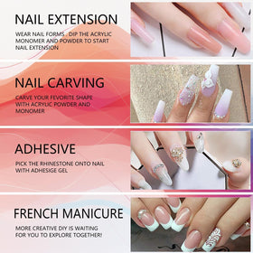 MUSILAN acrylic liquid with powders for strong adhesion and contour