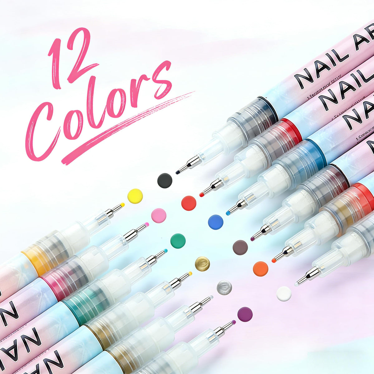 MUZAMOX 0.5mm tip enables precise lines and tiny details.