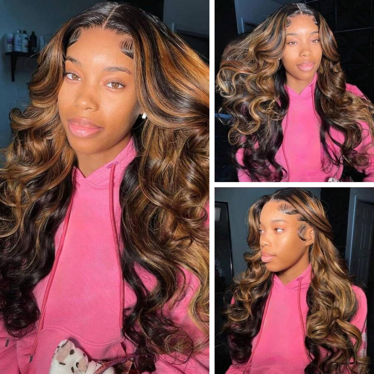 High-density MUZOJET lace front wig for fuller, bouncy styles