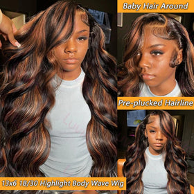 MUZOJET 13x6 transparent lace front blends with skin for a realistic scalp