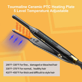 Mvxitanny travel flat iron with dual voltage for global styling