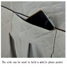MWNAGO machine washable linens simplify post-session cleanup.
